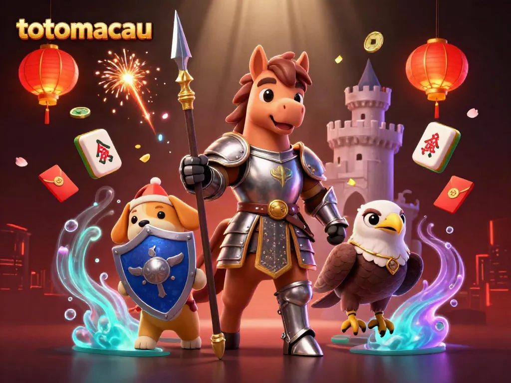 Experience exciting luck with totomacau as you join adventurers in a vibrant casino scene.