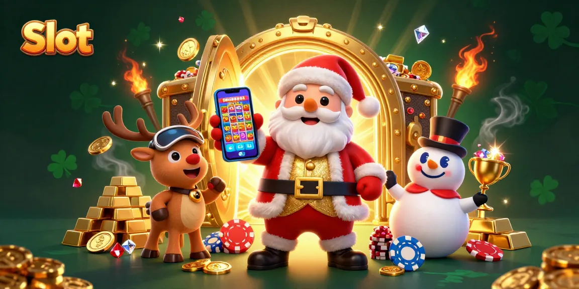 Explore thrilling Slot gaming adventures with Santa, his reindeer dealer, and festive treasures!