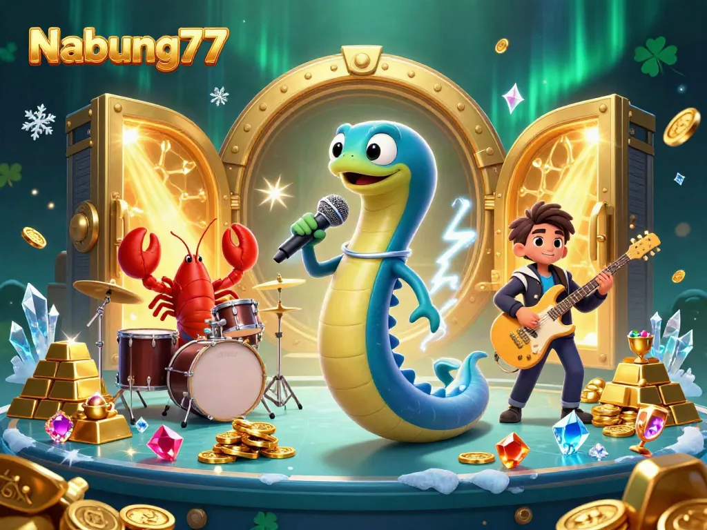 Nabung77 menghadirkan keseruan bermain slot online dengan grafik cerah dan elemen kasino yang menarik.