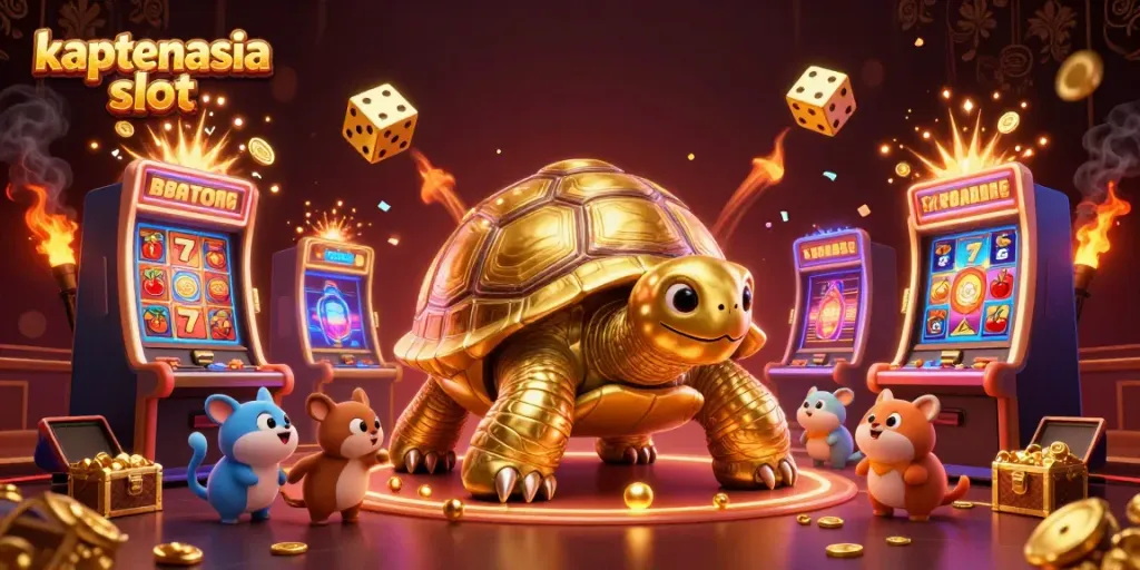 Permainan menarik di kaptenasia slot dengan karakter dan mesin slot kaya warna.