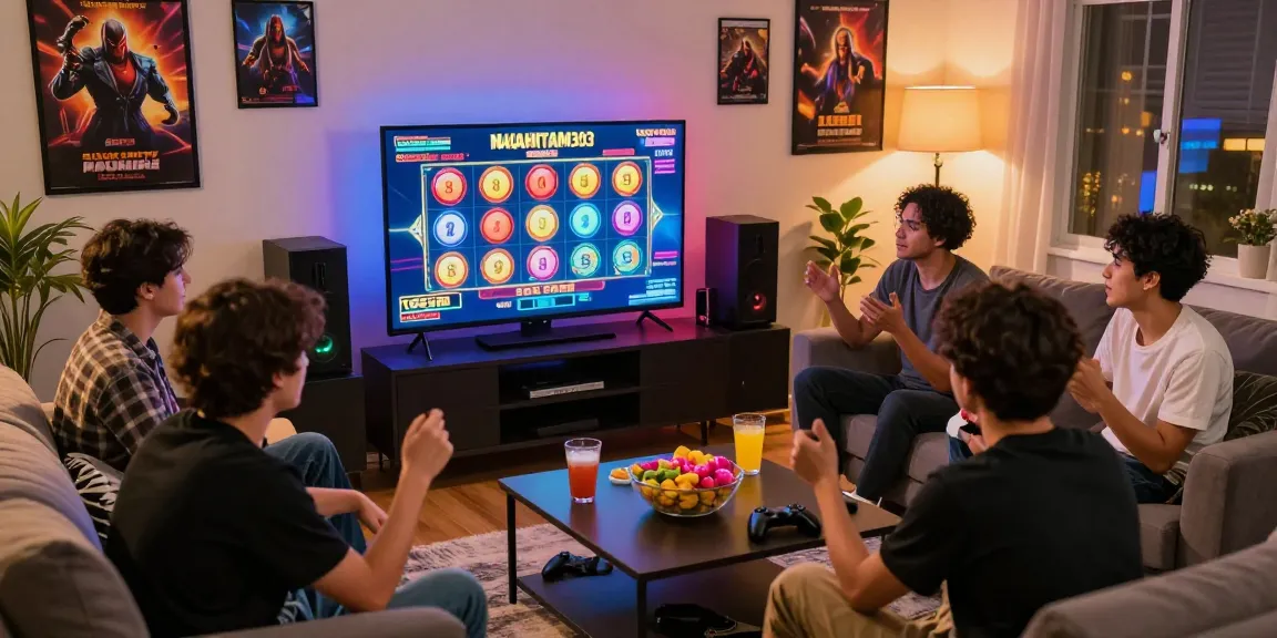 NAGAHITAM303 menunjukkan pemain slot online Pragmatic yang antusias merayakan kemenangan dalam suasana gaming yang nyaman dan menyenangkan