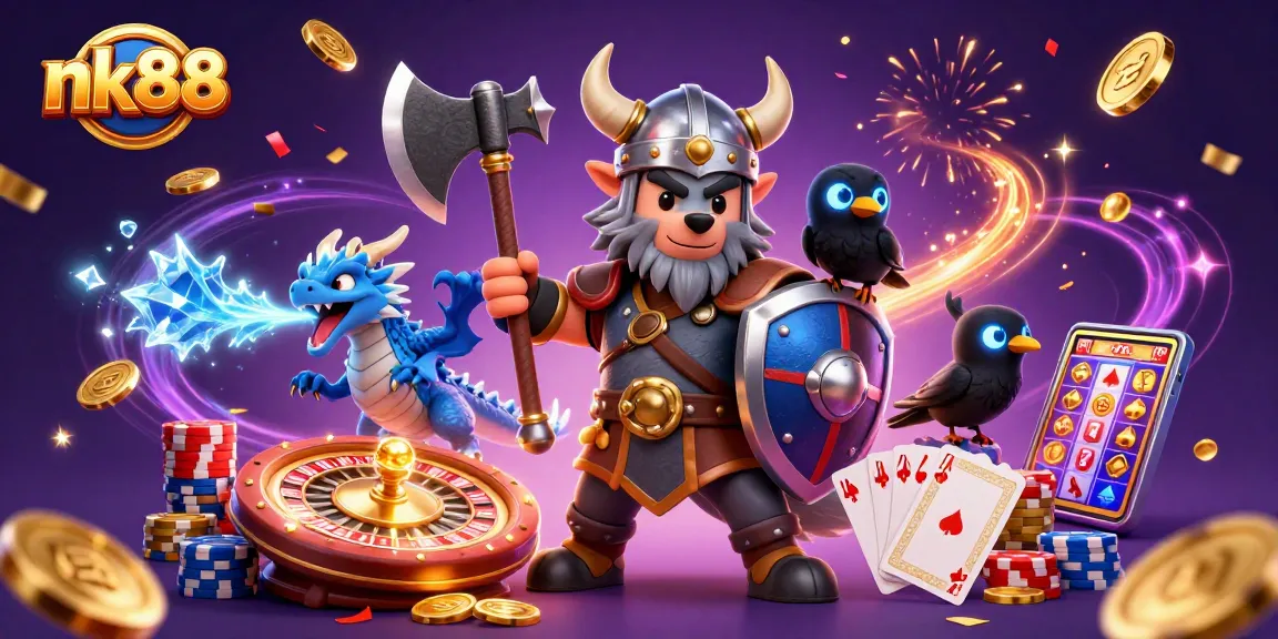 Experience thrilling gameplay with nk88 and powerful wins in a vibrant casino scene.
