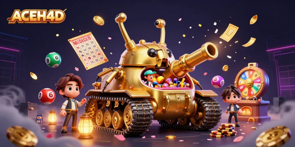 Spin to win with ACEH4D in an exhilarating casino scene bursting with energy!