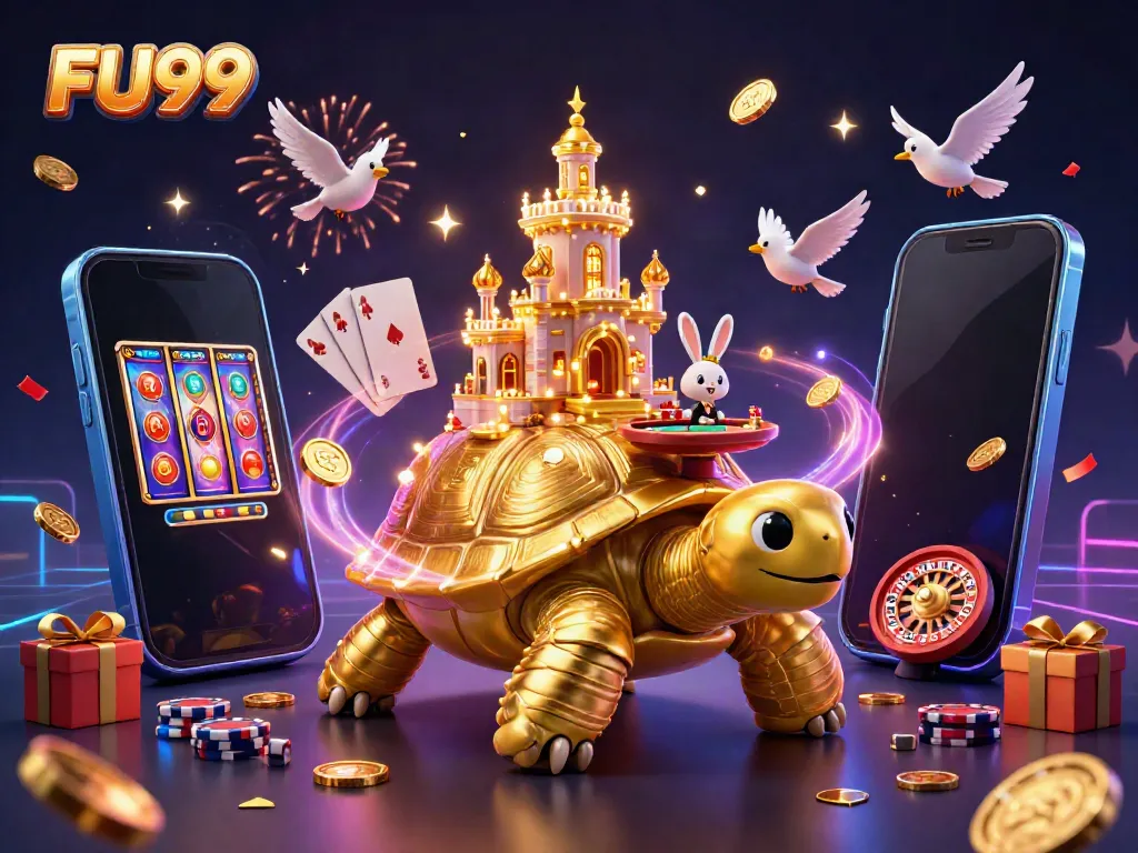 Join the exciting world of FU99 with dynamic casino characters and vibrant game elements.