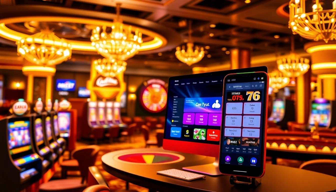 Players engaging in sv66 đăng nhập at an elegant online casino interface.