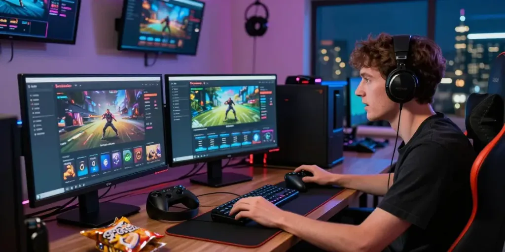 Pengguna Seributoto menikmati akses tanpa delay dalam suasana gaming yang seru dan responsif.