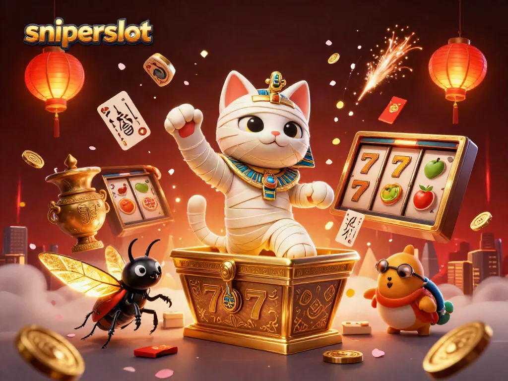 Berpartisipasi dalam permainan slot gacor di sniperslot dengan suasana kasino pyramid yang menakjubkan.