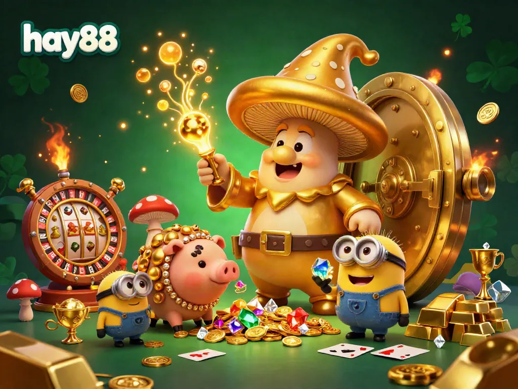 Spin and win at hay88 with enchanting treasures, magical characters, and stunning 3D renders.