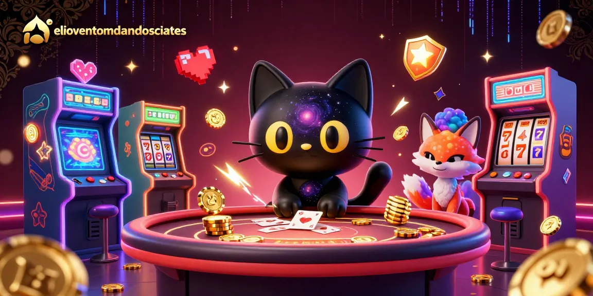 Experience thrilling gameplay at elioventomdandassociates with cosmic characters and colorful casino elements.