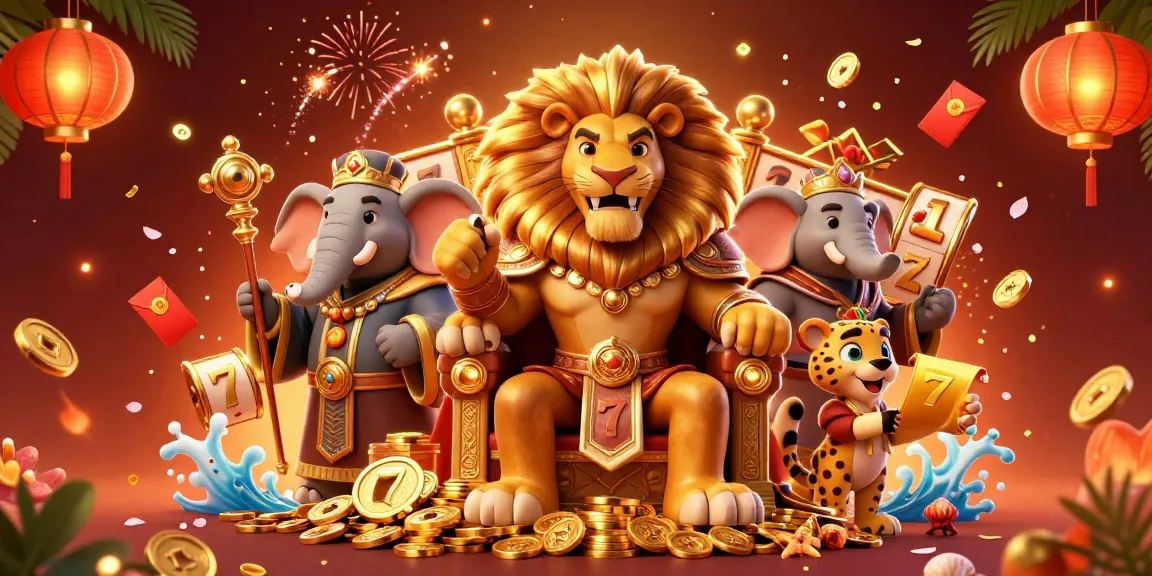 Jellyrollskidswear sajikan slot bertema dengan raja singa, gajah bijak, dan cheetah ceria.