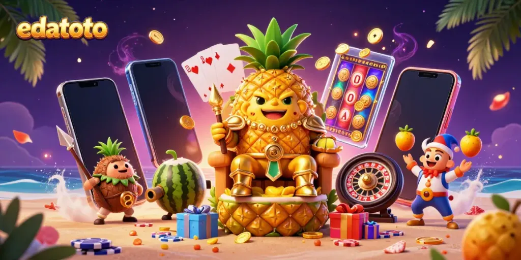 Spin the reels and win with edatoto's engaging gaming experience featuring vibrant visuals.
