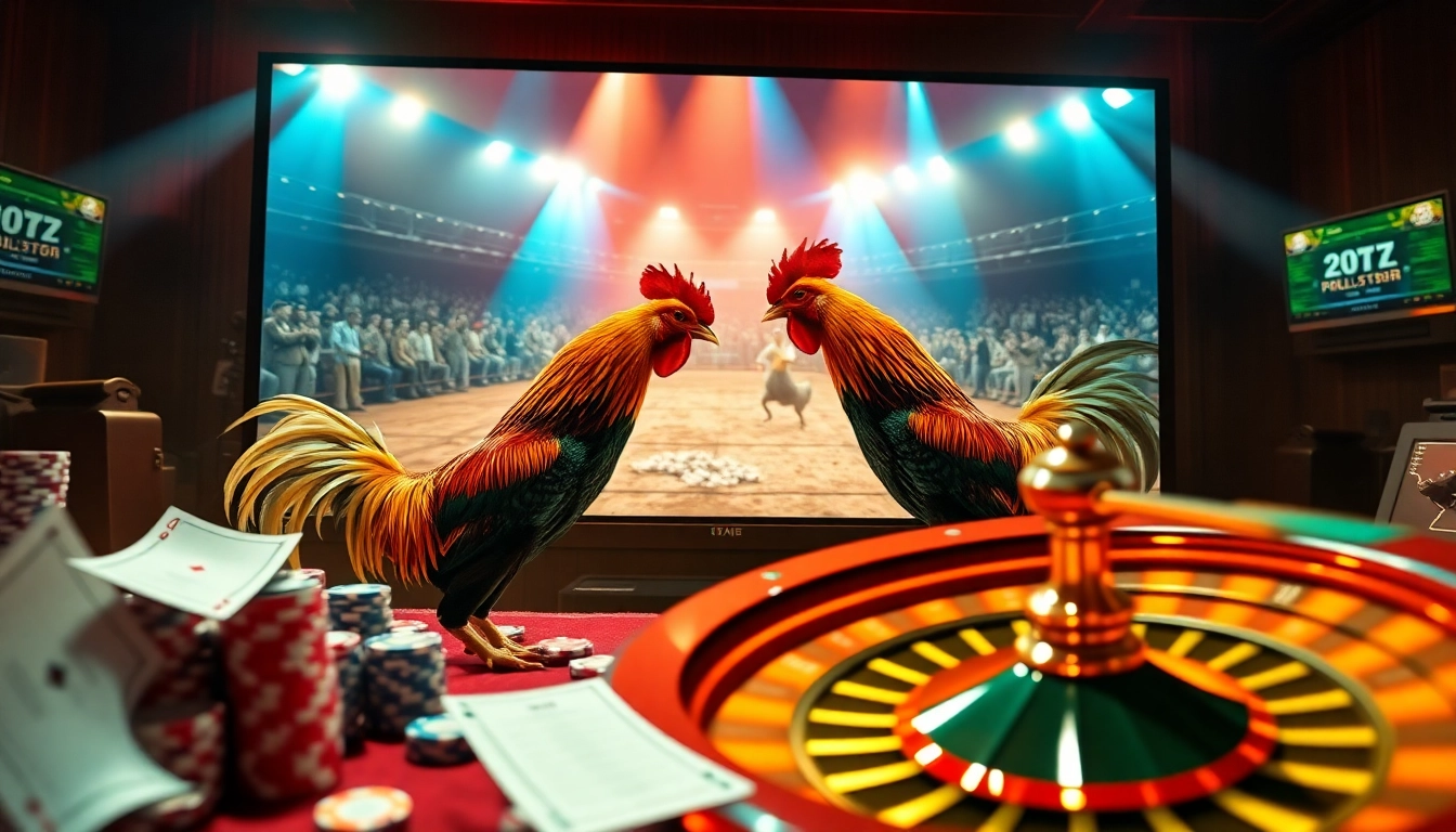 Experience the thrill of live cockfighting betting on đá gà trực tiếp with immersive visuals and high-quality streaming.