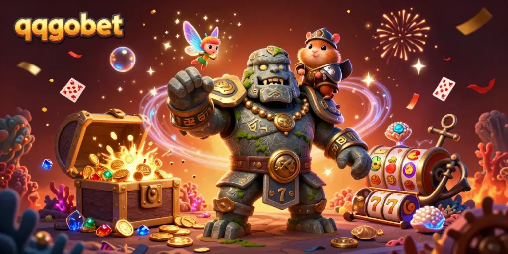 Engage with qqgobet gaming adventures featuring magical characters and vibrant casino elements.