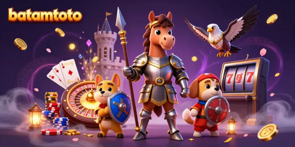 Experience thrilling adventures with batamtoto in a vibrant casino scene filled with excitement.