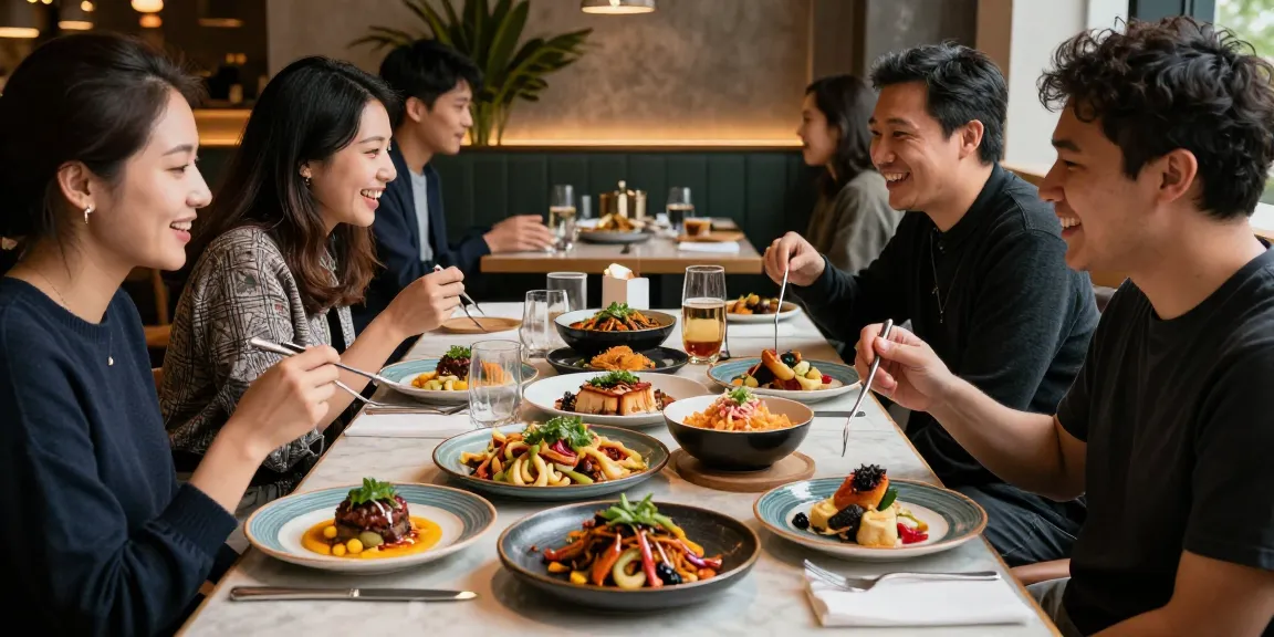 Sydney303 Slot dining experience with modern dishes at TrestleOnTenth, inviting ambiance.