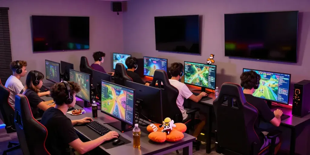 Engaging online gaming scene showcasing F168 multiplayer excitement.