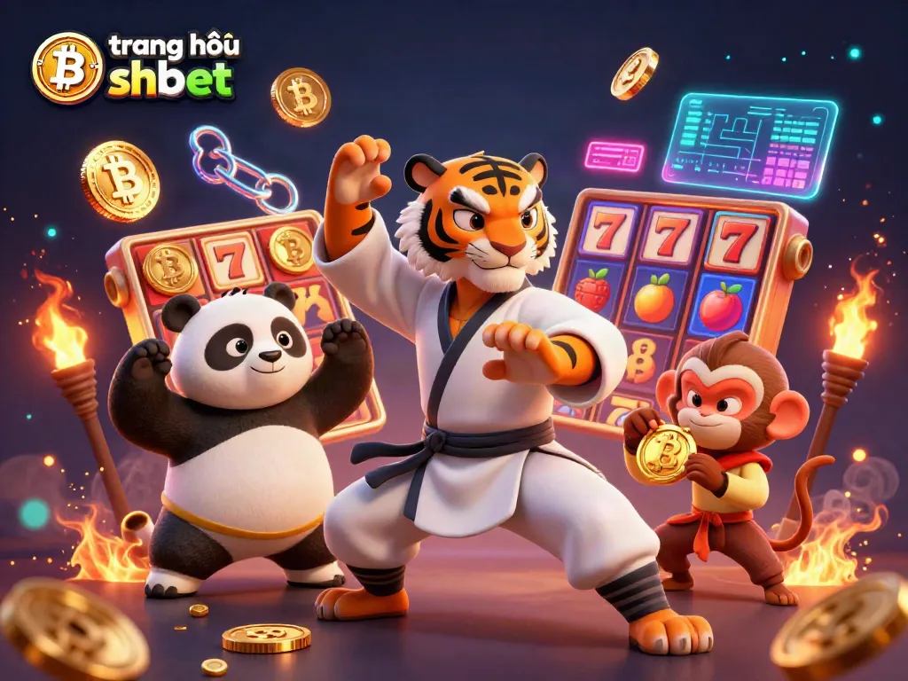 Experience thrilling slots on trang chủ shbet with vibrant casino characters and exciting game elements.