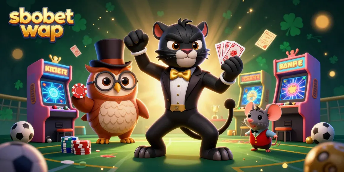 Menangkan taruhan lebih baik dengan sbobet wap, saat panther elegan dan teman-temannya bersiap bertaruh.