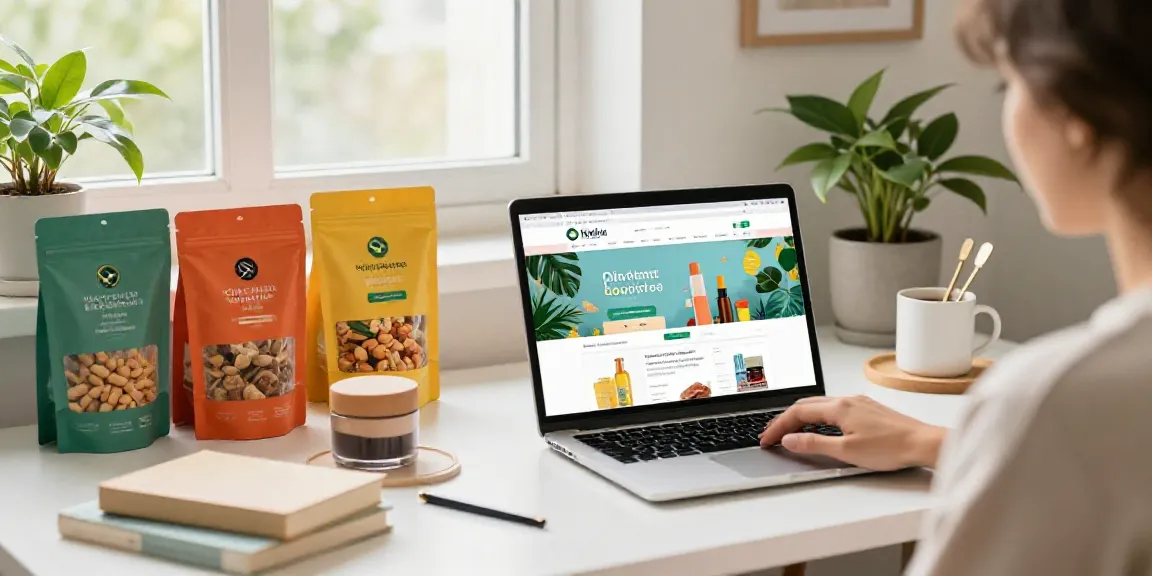 Belanja online Produtos Brasil di ruang kerja yang nyaman.