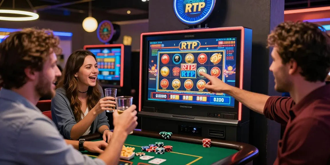 Kelompok teman merayakan kemenangan di NAGAHITAM303 daftar slot online dengan suasana ceria dan perangkat permainan modern.
