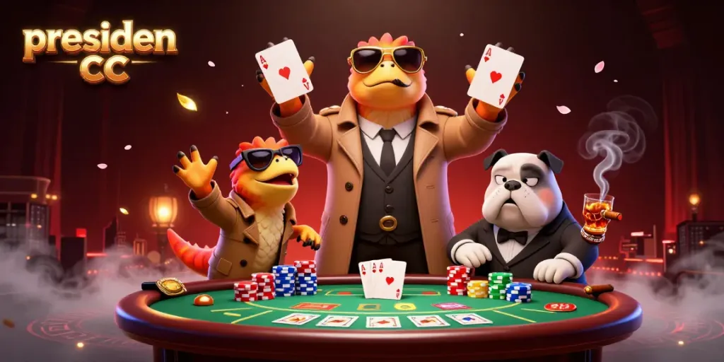 Engaging scene with three raptors in a trench coat amusingly attempting to enter a VIP casino, highlighting presiden cc.