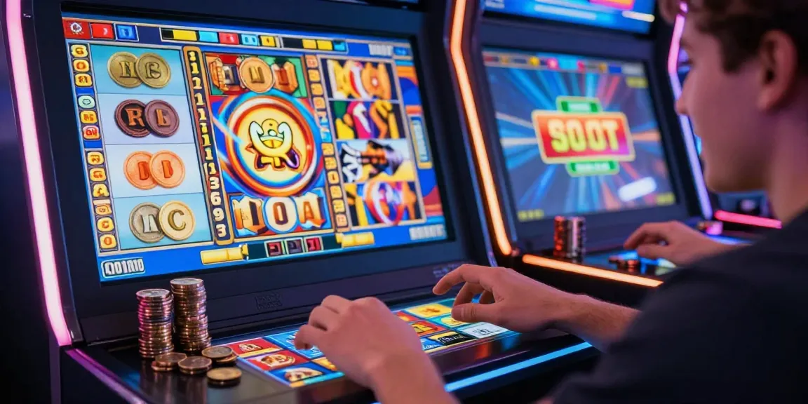 Pengalaman slot depo 5k dengan atmosfer ceria dan elemen kemenangan di dunia perjudian online.