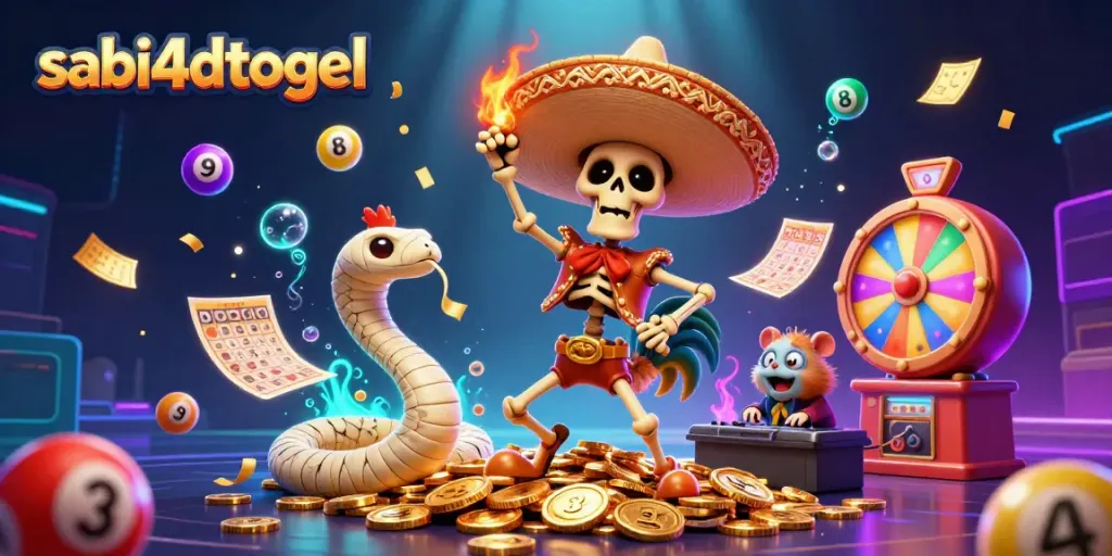 Memenangkan permainan togel di sabi4dtogel dengan karakter unik dan elemen interaktif.