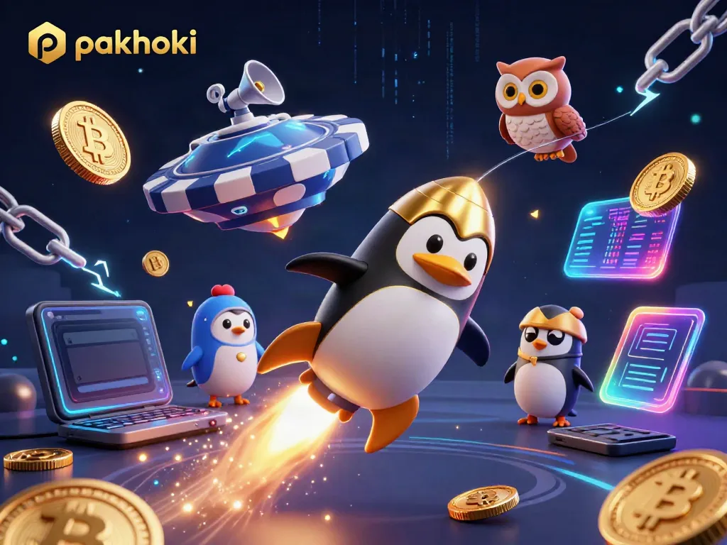 Gali sensasi bermain di pakhoki dengan penguin emas dan chip poker di luar angkasa.