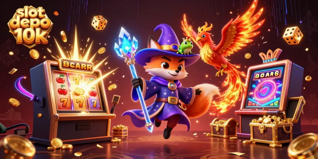 Slot depo 10k menarik dengan penyihir dan mesin slot menangkan jackpot