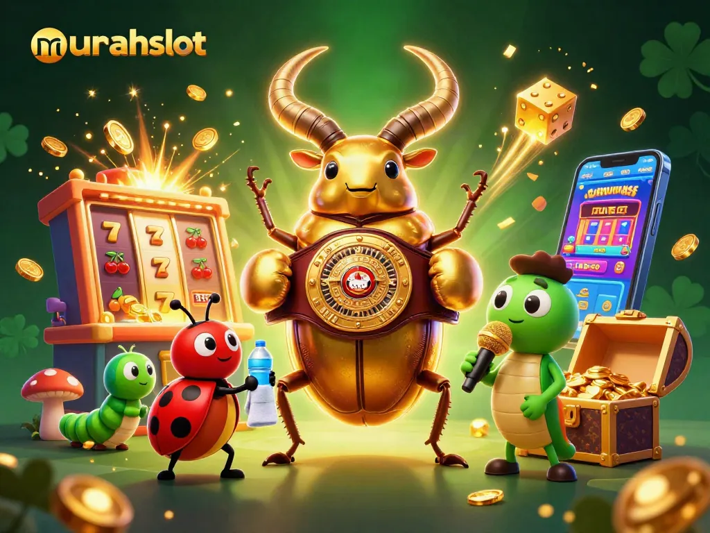 Engage in exciting gameplay at murahslot with a 3D carnival of slots and vibrant characters.