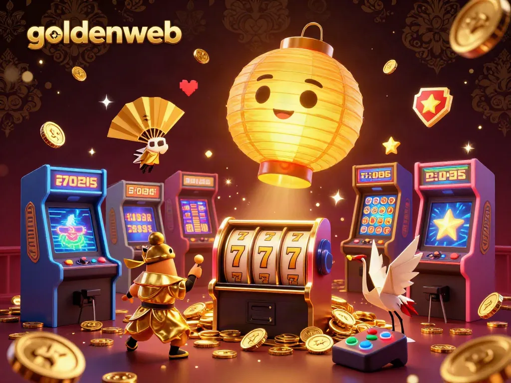 Merayakan keberuntungan dengan permainan slot jackpot di goldenweb dalam suasana kasino yang menakjubkan.