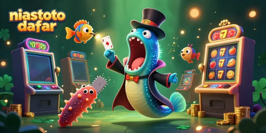 Gulper eel dan anglerfish dalam aksi sihir bertema niastoto daftar di kasino virtual