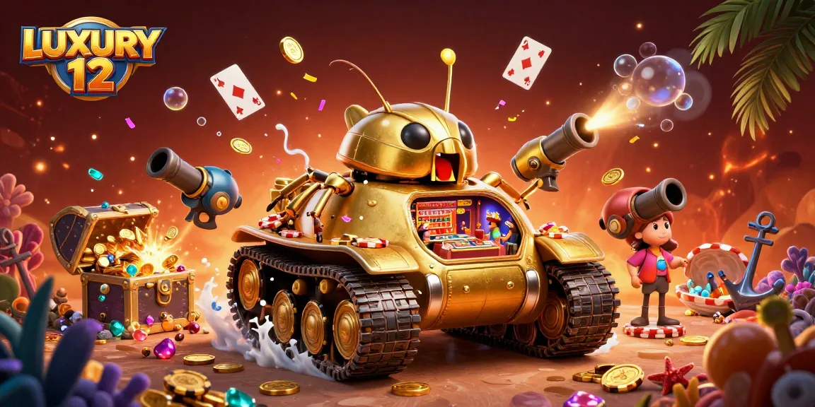 Permainan slot LUXURY 12 menampilkan sensasi seru dalam kasino mini dengan dekorasi menarik.