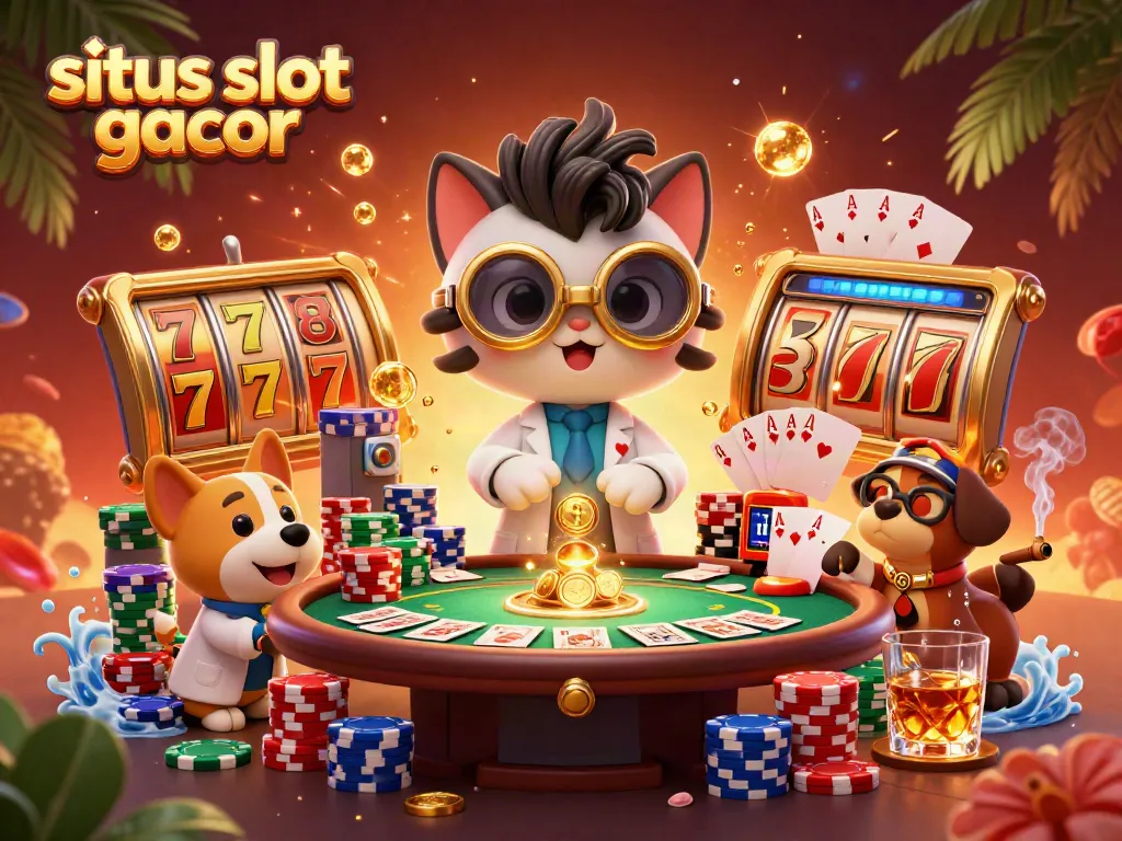 Menangkan permainan situs slot gacor dengan karakter unik dan elemen kasino yang menarik.