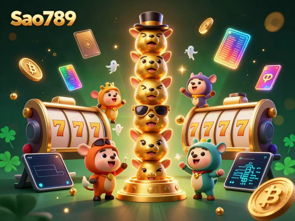 Spin the reels and win with Sao789's vibrant digital casino game experience.