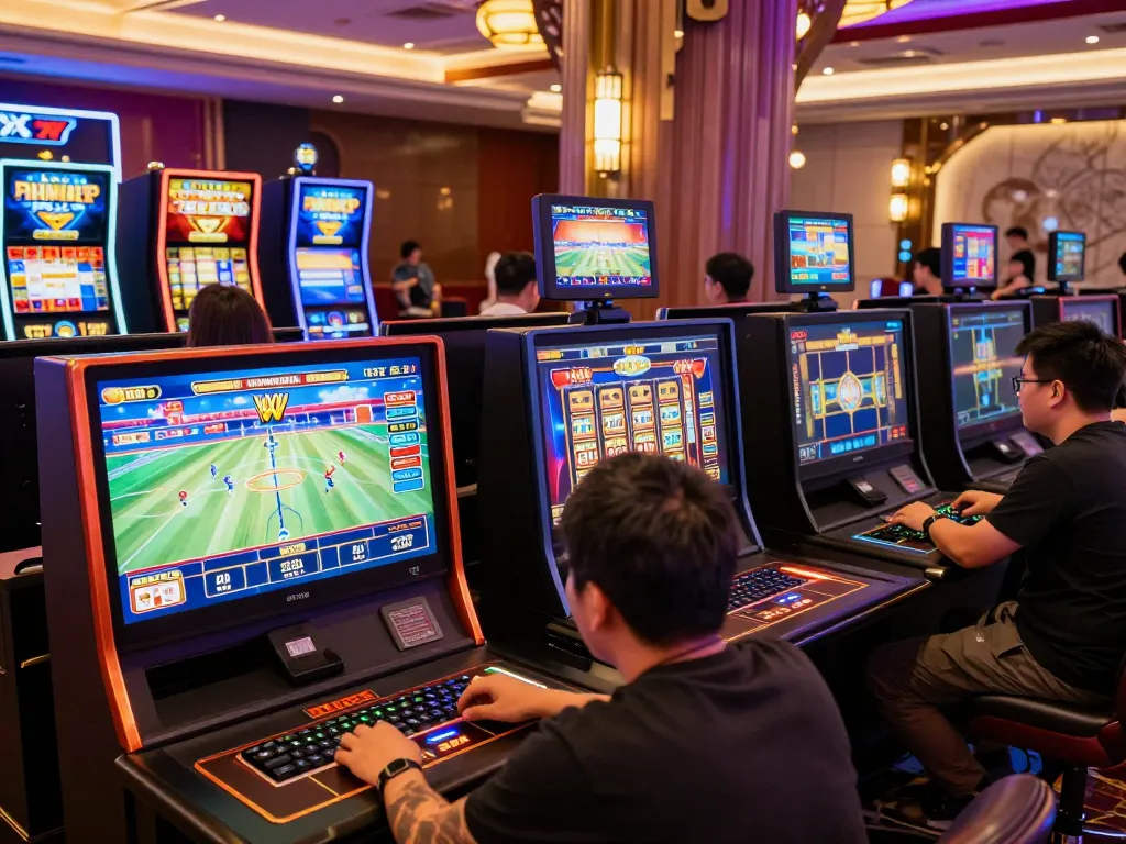 Engaging online gaming scene at XX88 showcasing vibrant casino atmosphere and diverse gaming options.