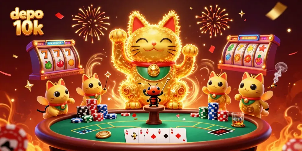 Slot online depo 10k menggoda pengguna dengan tawaran jackpot dan permainan menarik.