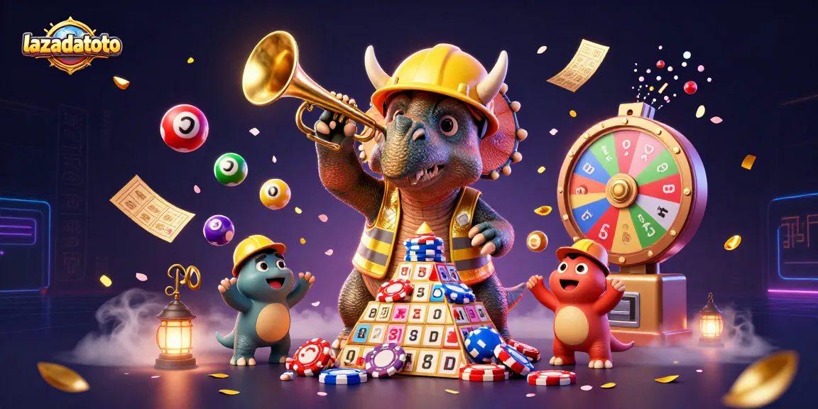 lazadatoto menghidupkan keseruan lotere dengan triceratops dan permainan dinamis.