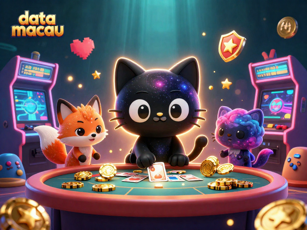 Experience thrilling gameplay with data macau as a cosmic cat and colorful fox lure in casino riches.