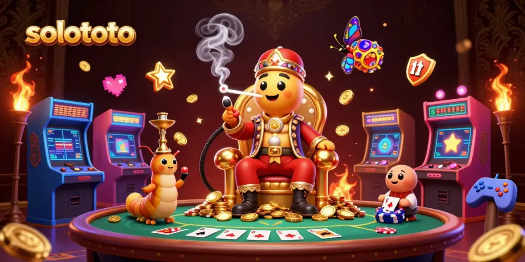 Solototo menawarkan pengalaman taruhan poker menarik dengan suasana kaya visual dan elemen permainan yang berwarna-warni.