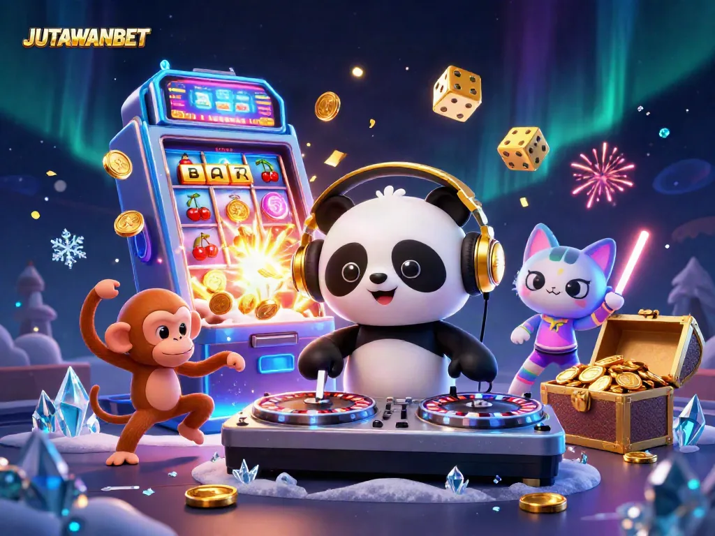 Engage with the vibrant JUTAWANBET scene packed with lively characters and jackpot wins!