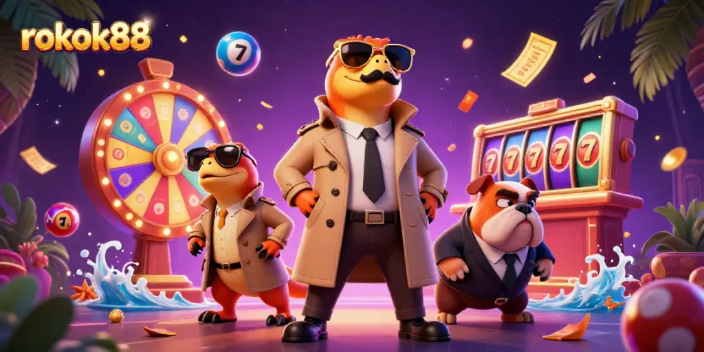 Menangkan hadiah menarik dengan rokok88 sambil bermain game slot di kasino online.