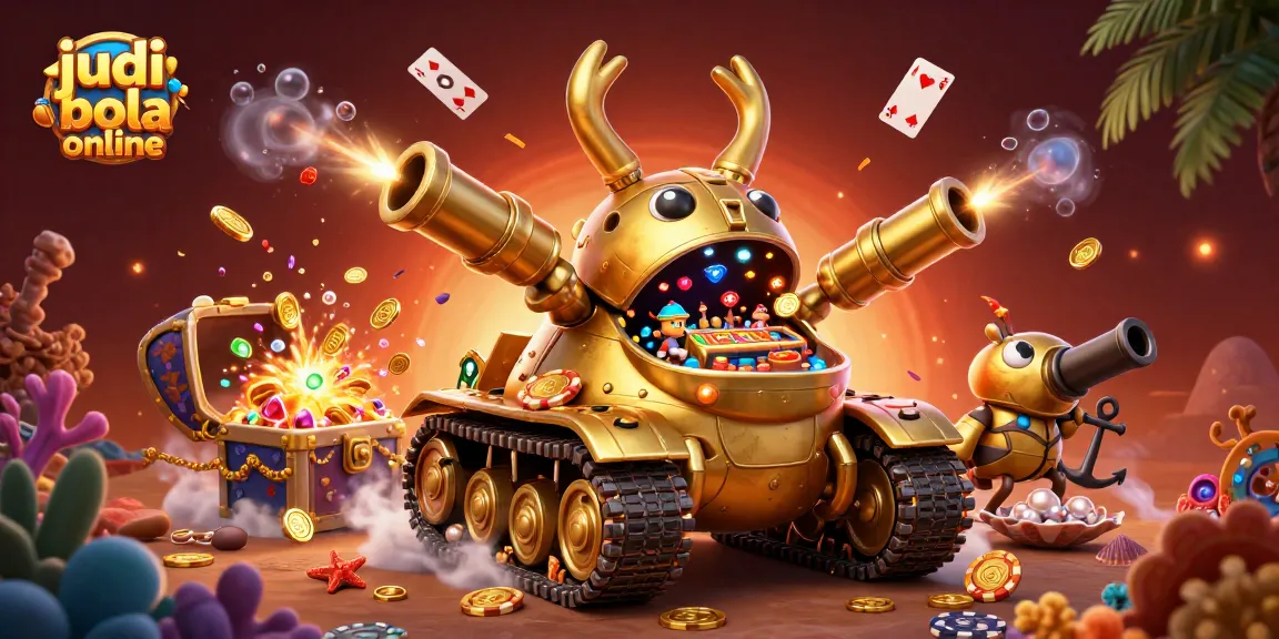 Menampilkan judi bola online dalam ilustrasi 3D yang kaya detail dan visual mencolok dengan elemen kasino yang dinamis.