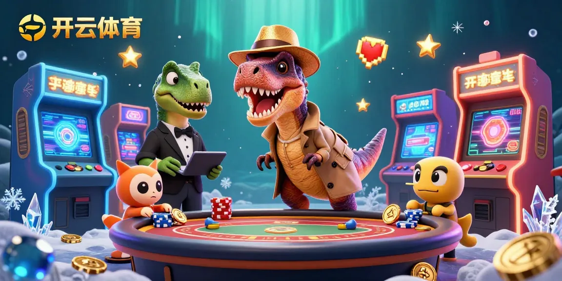 Experience thrilling gameplay at 开云体育 with vibrant 3D casino characters in action.