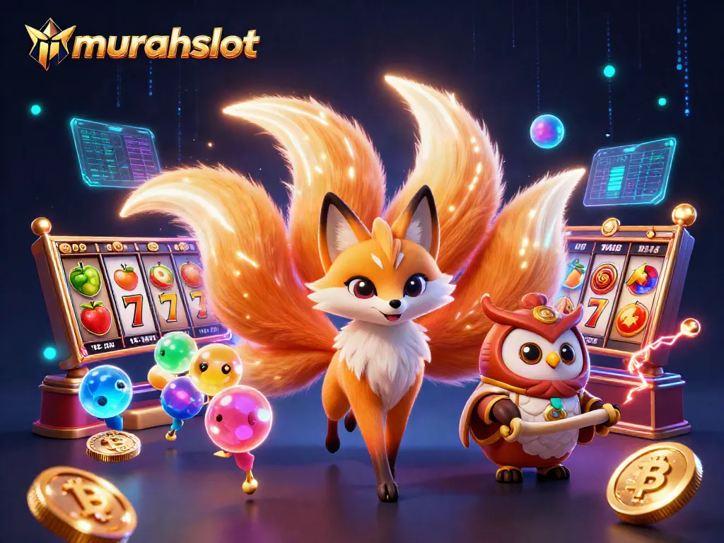 Experience exhilarating jackpots with murahslot's colorful slot reels and magical characters!