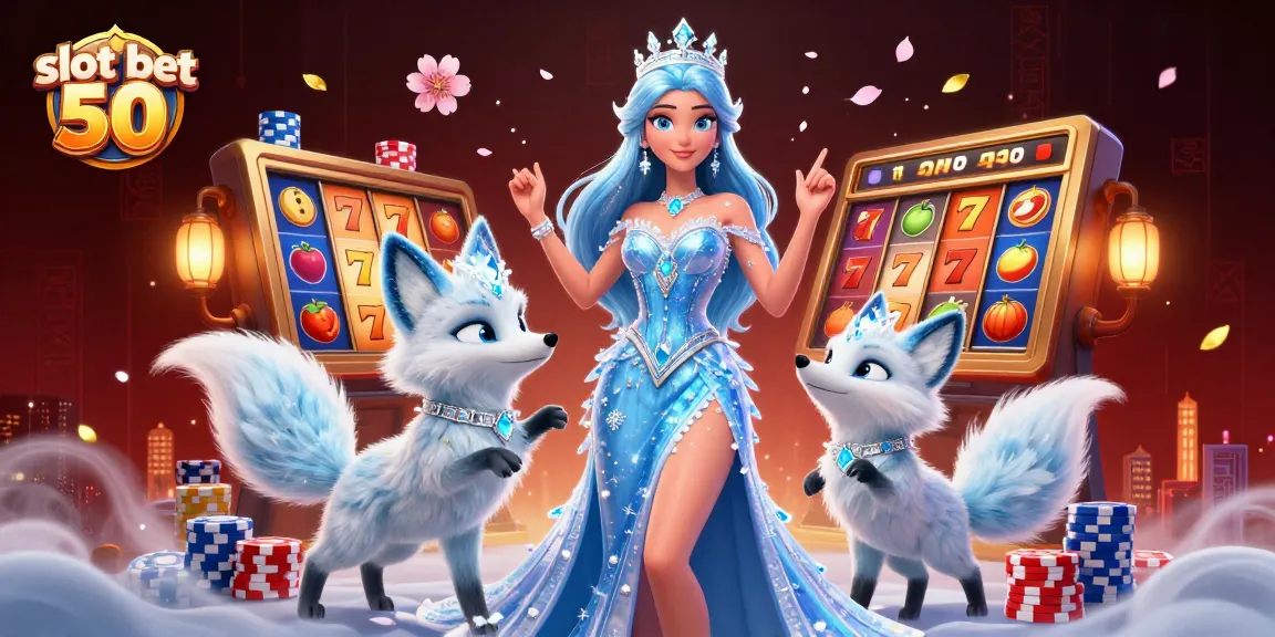 Experience thrilling gameplay with slot bet 50 in an engaging casino setting.