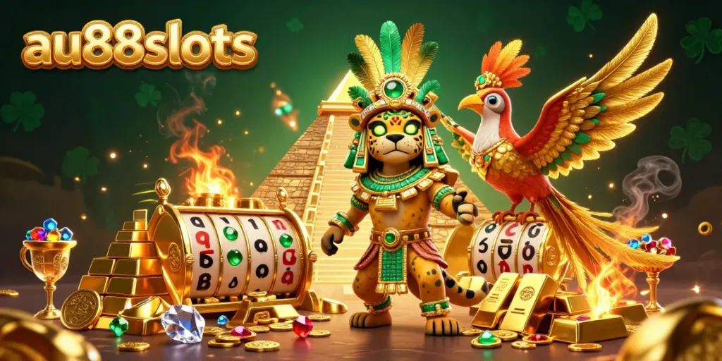 Take a lucky spin with au88slots while enjoying a vibrant treasure-filled casino experience.