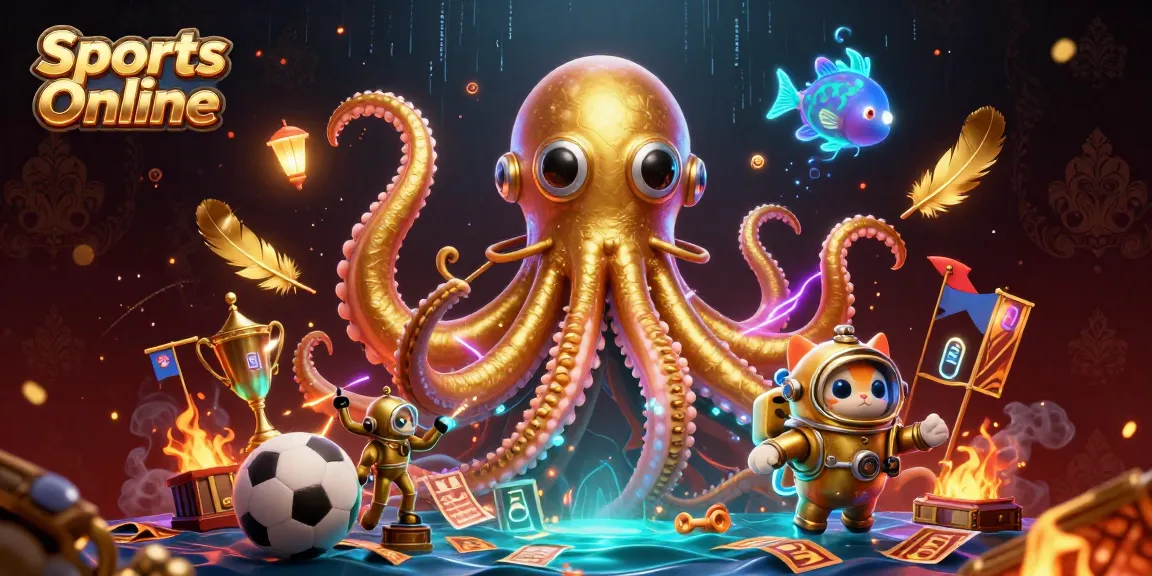 Engage with Sports Online through thrilling instant betting, showcasing dynamic characters and elements.