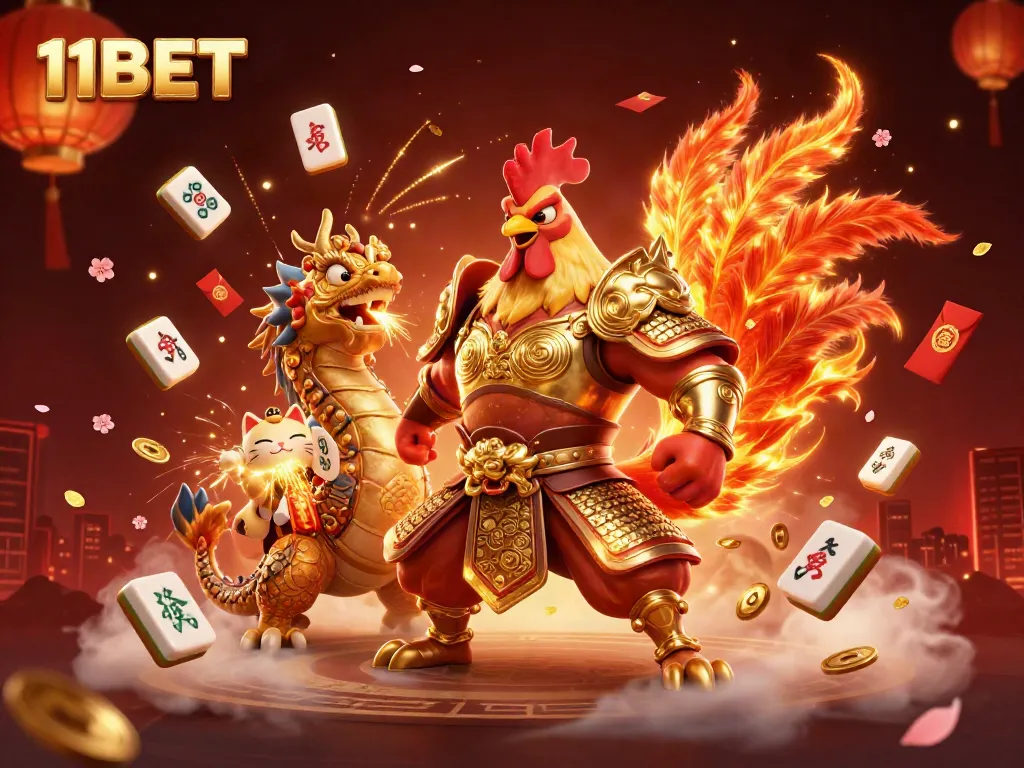 Engage in thrilling gameplay with 11BET's dynamic characters and exciting casino elements.