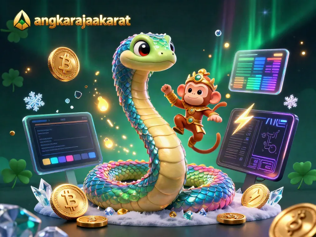 Engage with angkarajaakurat's thrilling game experience featuring vibrant characters and digital elements.